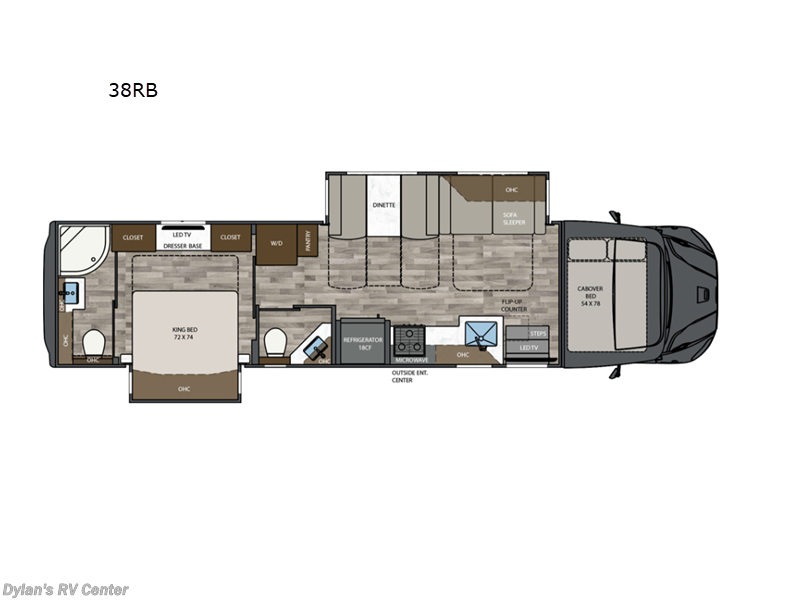 2024 Renegade Valencia 38RB - Used Super C For Sale by Campers Inn RV Signature Collection in Sewell, New Jersey features Slideout