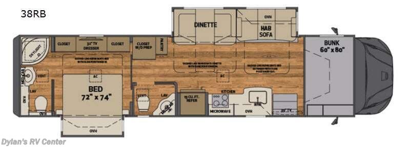 2021 Renegade Valencia 38RB - Used Super C For Sale by Campers Inn RV Signature Collection in Sewell, New Jersey features Slideout