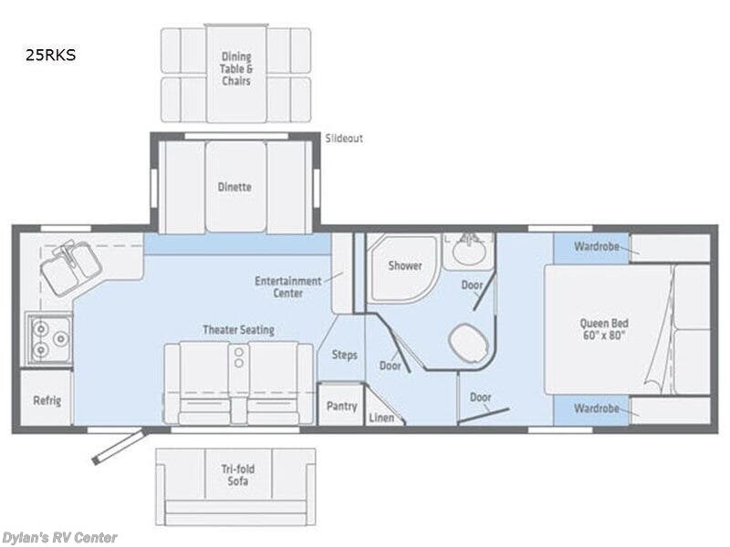 2019 Winnebago Minnie Plus M-25RKS - Used Fifth Wheel For Sale by Campers Inn RV Signature Collection in Sewell, New Jersey features Slideout
