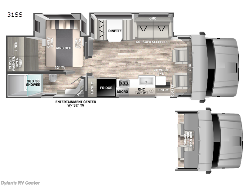 2023 Dynamax Corp Europa 31SS - Used Super C For Sale by Campers Inn RV Signature Collection in Sewell, New Jersey features Slideout