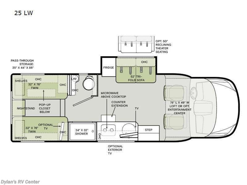 2023 Tiffin Wayfarer 25 LW - Used Class C For Sale by Campers Inn RV Signature Collection in Sewell, New Jersey features Slideout