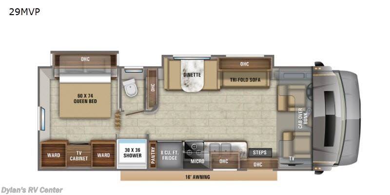 2020 Jayco Greyhawk Prestige 29MPV - Used Class C For Sale by Campers Inn RV Signature Collection in Sewell, New Jersey features Slideout