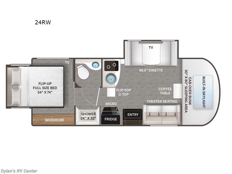 2024 Thor Motor Coach Delano Sprinter 24RW - Used Class C For Sale by Campers Inn RV Signature Collection in Sewell, New Jersey features Slideout