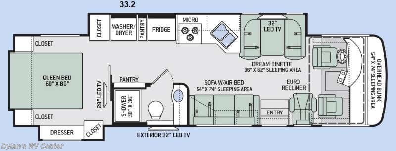2015 Thor Motor Coach Palazzo 33.2 - Used Class A For Sale by Campers Inn RV Signature Collection in Sewell, New Jersey features Slideout