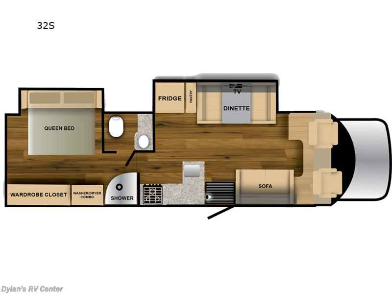 2024 Nexus Verrado 32S - Used Super C For Sale by Campers Inn RV Signature Collection in Sewell, New Jersey features Slideout