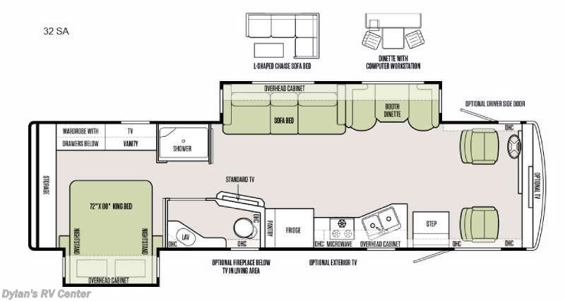 2016 Tiffin Allegro 32 SA - Used Class A For Sale by Campers Inn RV Signature Collection in Sewell, New Jersey features Slideout