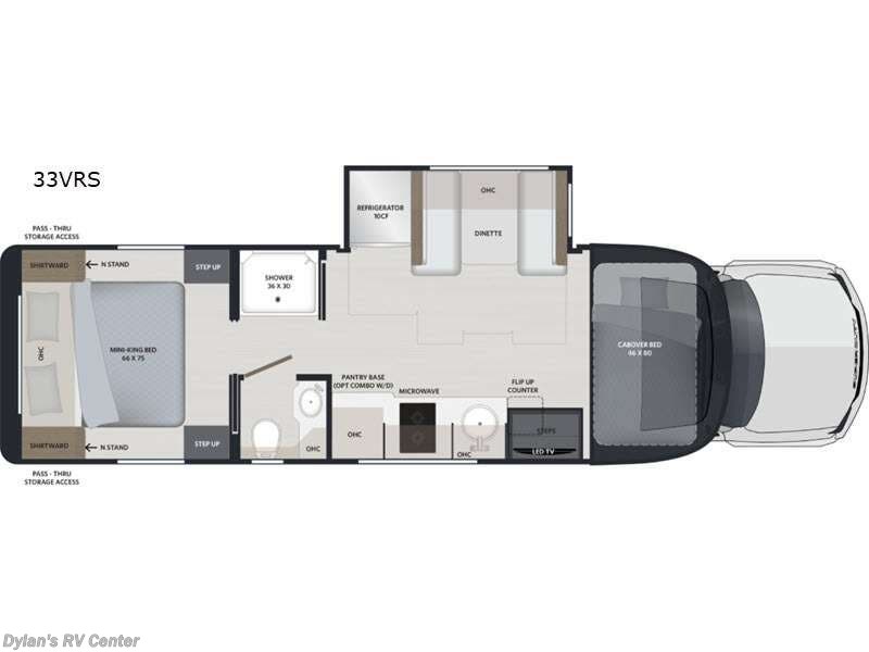 2027 Renegade RV Veracruz 33VRS - New Super C For Sale by Campers Inn RV Signature Collection in Sewell, New Jersey features Slideout