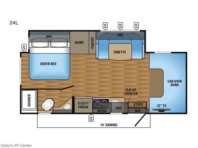 2017 Jayco Melbourne 24L - Used Class C For Sale by Campers Inn RV Signature Collection in Sewell, New Jersey features Slideout