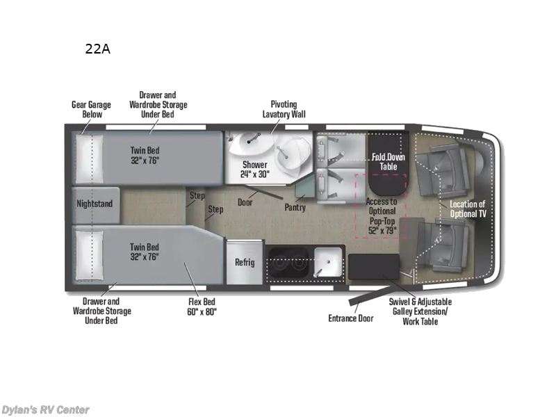 2025 Winnebago Ekko Transit 22A - Used Class C For Sale by Campers Inn RV Signature Collection in Sewell, New Jersey