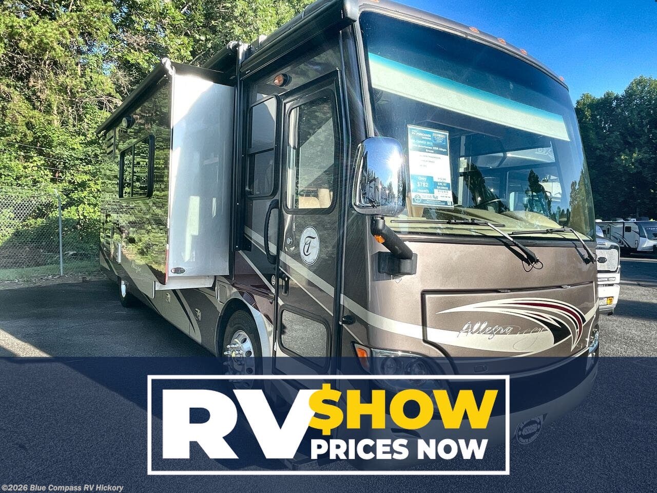 2013 Tiffin Allegro Breeze 32BR - Used Class A For Sale by Blue Compass RV Hickory in Claremont, North Carolina features Slideout