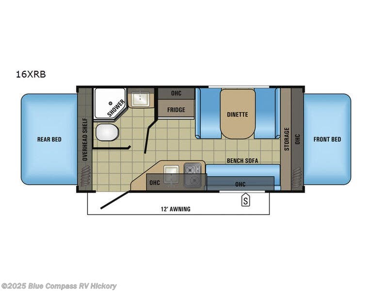2017 Jayco Jay Feather 7 16XRB - Used Travel Trailer For Sale by Blue Compass RV Hickory in Claremont, North Carolina