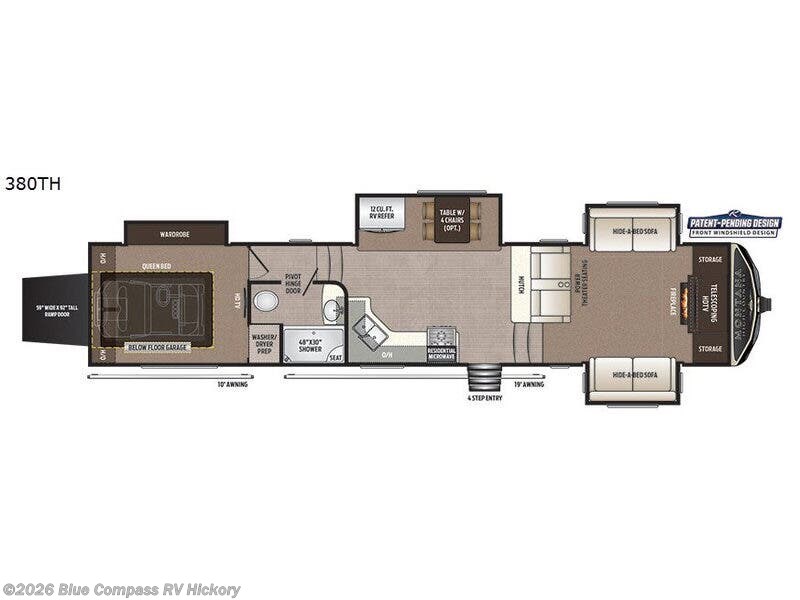 2018 Keystone Montana High Country 380TH - Used Fifth Wheel For Sale by Blue Compass RV Hickory in Claremont, North Carolina features Slideout