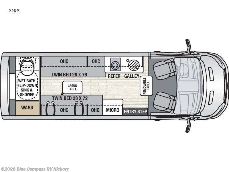 2025 Coachmen Beyond 22RB AWD - Used Class B For Sale by Blue Compass RV Hickory in Claremont, North Carolina