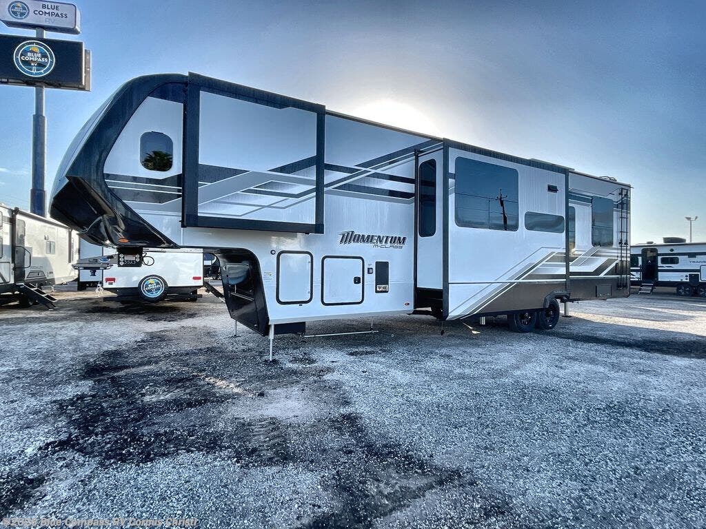 2025 Grand Design Momentum M-Class 344M - New Toy Hauler For Sale by Blue Compass RV Corpus Christi in Corpus Christi, Texas
