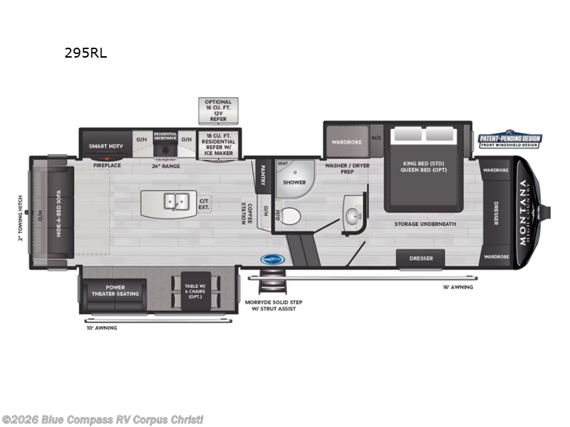 2024 Keystone Montana High Country 295RL - Used Fifth Wheel For Sale by Blue Compass RV Corpus Christi in Corpus Christi, Texas features Slideout