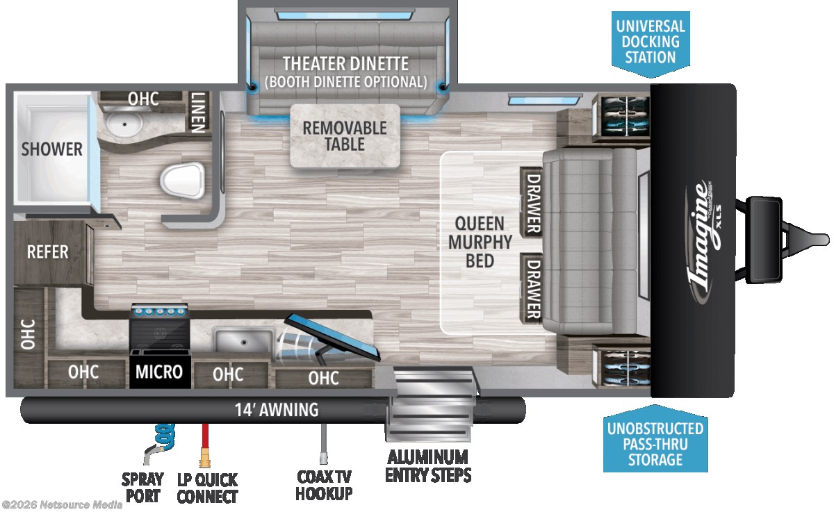 2021 Grand Design Imagine XLS 17MKE RV for Sale in Silverdale, WA 98383