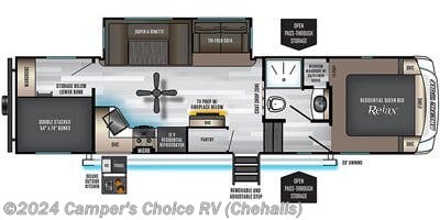 2023 Forest River Cherokee Arctic Wolf 287BH - New Fifth Wheel For Sale by Camper