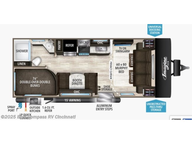 2019 Grand Design Imagine Xls 21bhe Rv For Sale In Cincinnati Oh 45251 120051 Rvusa Com Classifieds