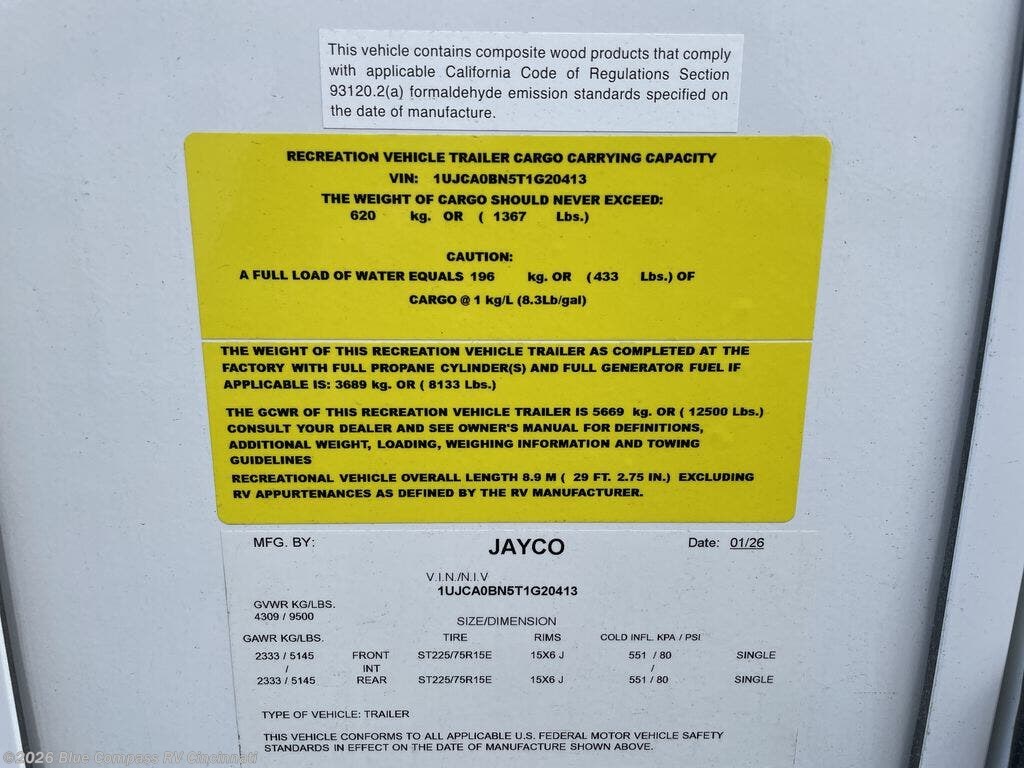 2026 Eagle SLE 24MLE by Jayco from Blue Compass RV Cincinnati in Cincinnati, Ohio