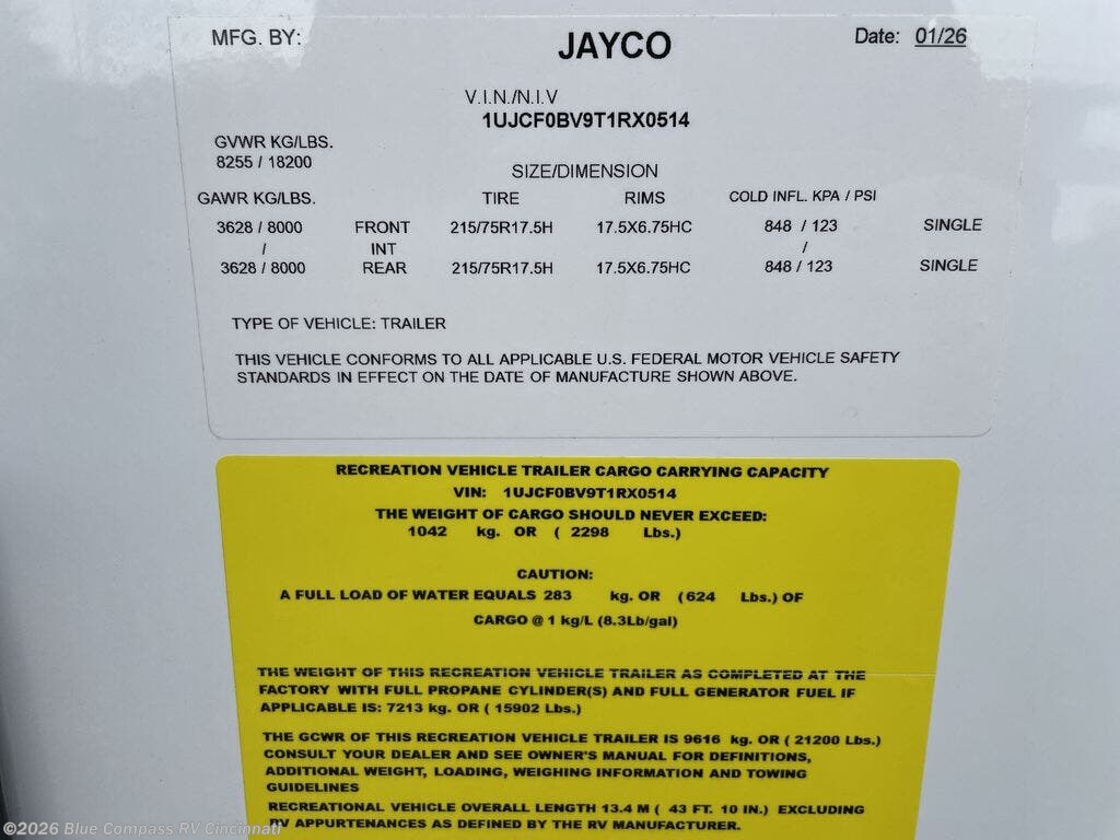 2026 Pinnacle 38FBRK by Jayco from Blue Compass RV Cincinnati in Cincinnati, Ohio