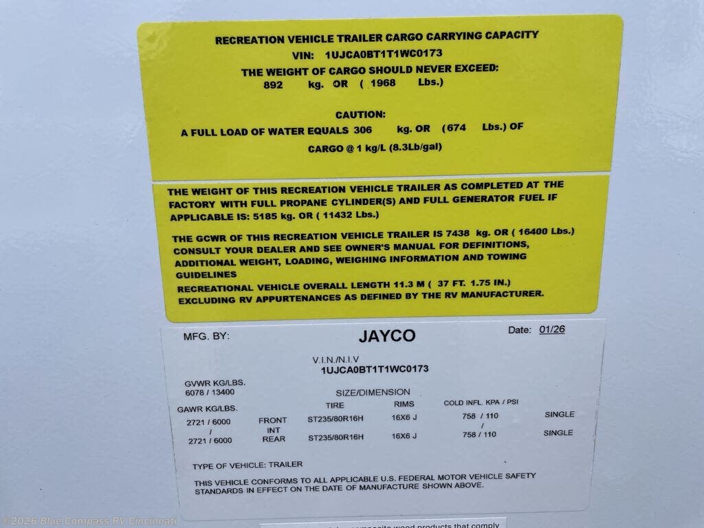 2026 Eagle 365UKTS by Jayco from Blue Compass RV Cincinnati in Cincinnati, Ohio