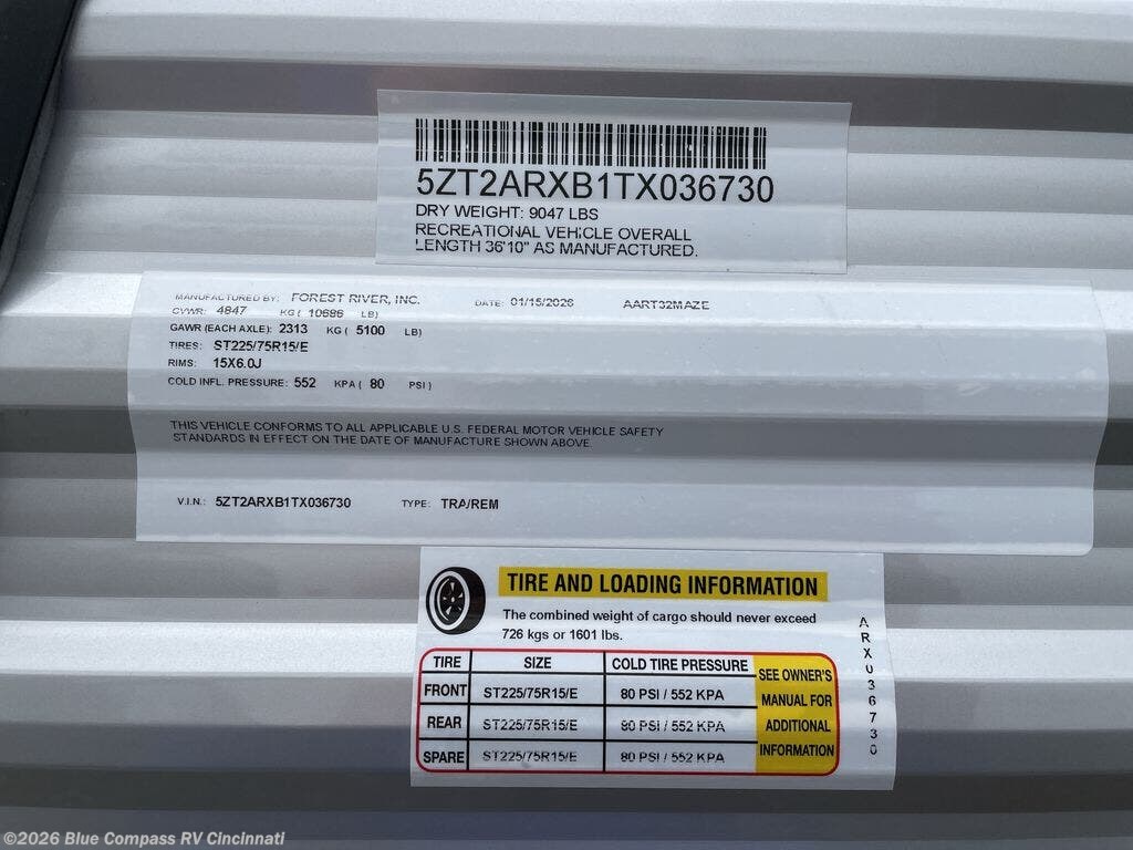 2026 Aurora 32MAZE by Forest River from Blue Compass RV Cincinnati in Cincinnati, Ohio