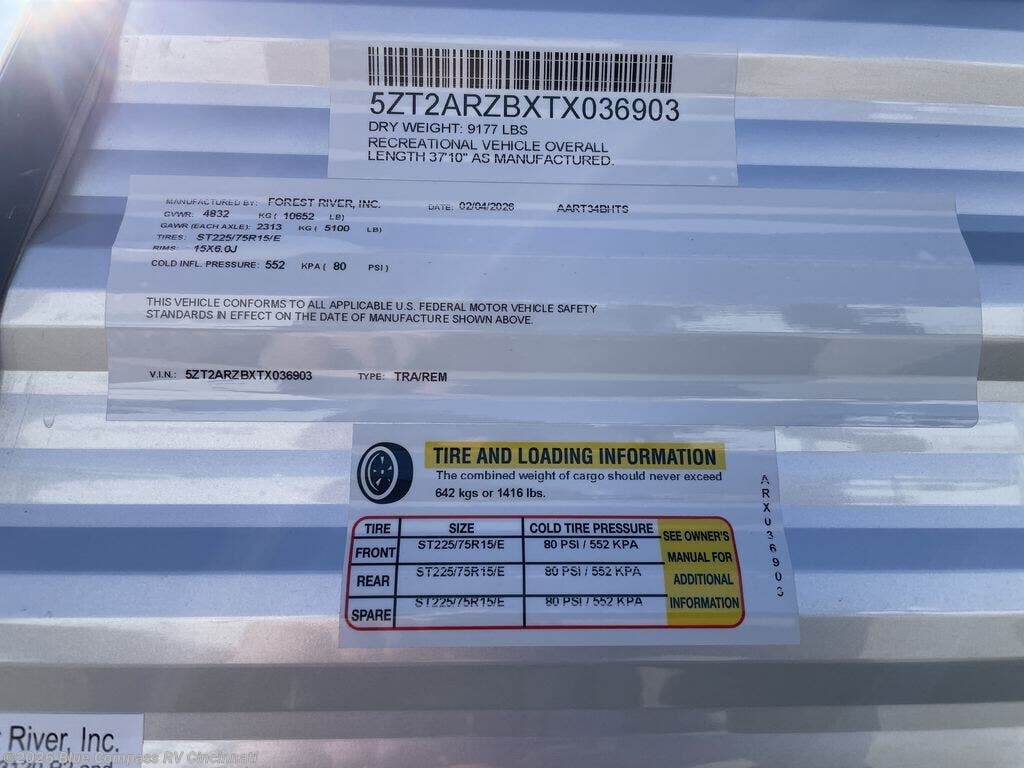 2026 Aurora 34BHTS by Forest River from Blue Compass RV Cincinnati in Cincinnati, Ohio