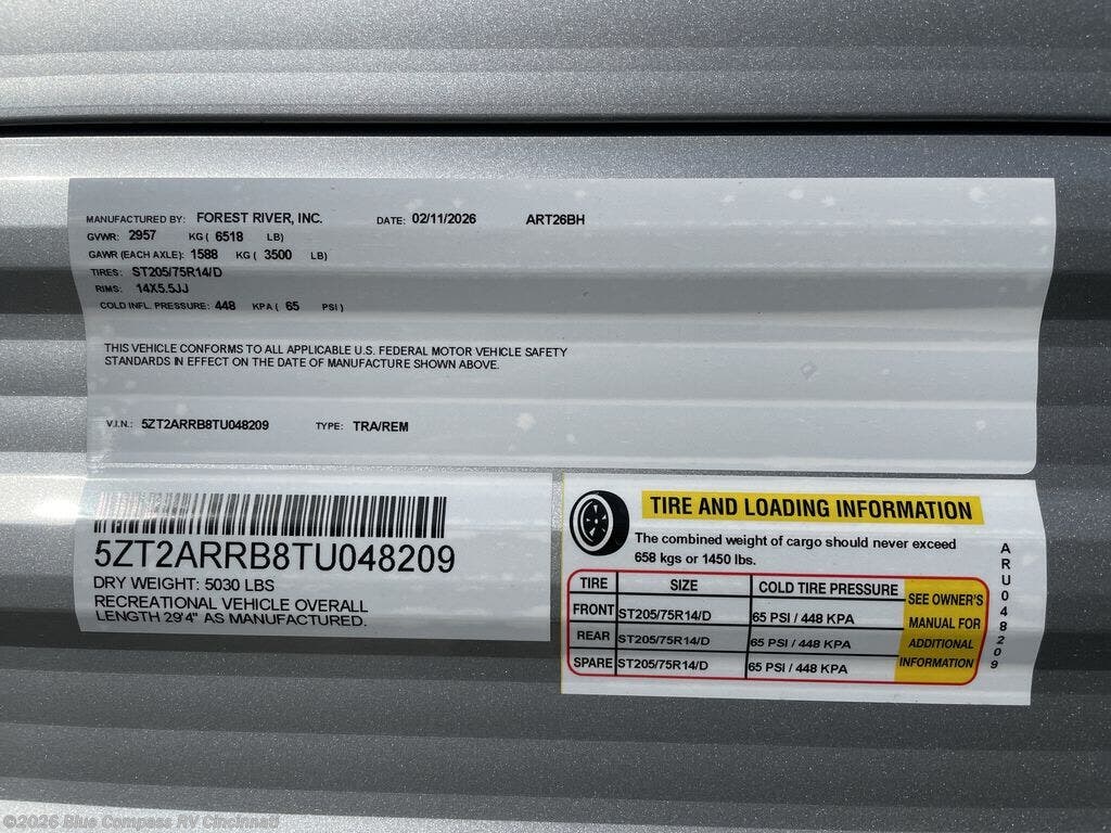 2026 Aurora Light 26BH by Forest River from Blue Compass RV Cincinnati in Cincinnati, Ohio
