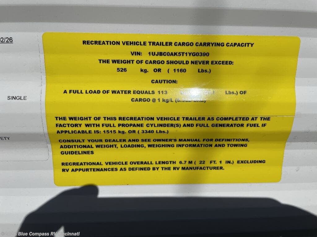 2026 Jay Flight SLX 175FQ by Jayco from Blue Compass RV Cincinnati in Cincinnati, Ohio
