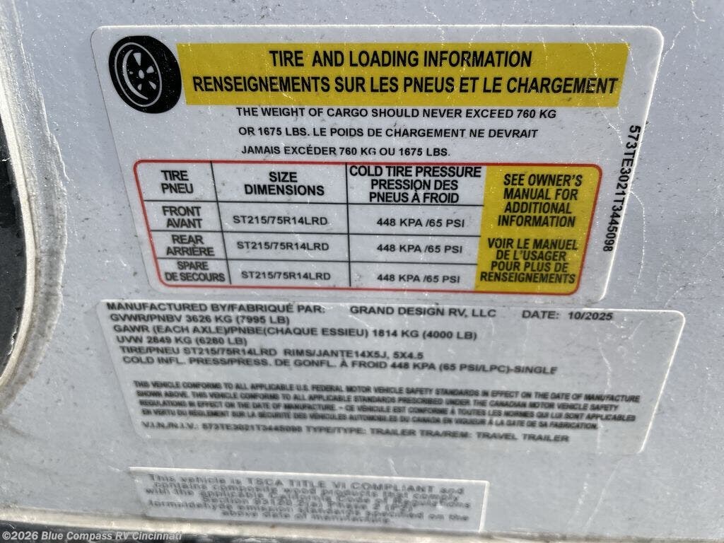 2026 Imagine XLS 25DBE by Grand Design from Blue Compass RV Cincinnati in Cincinnati, Ohio