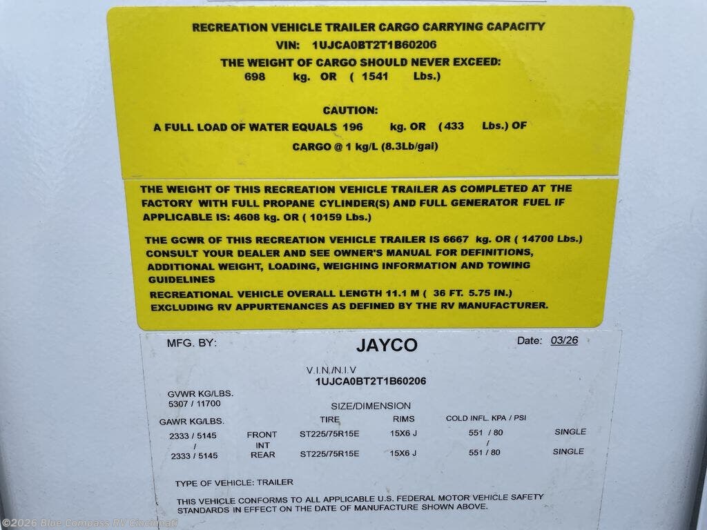 2026 Eagle HT 31QCD by Jayco from Blue Compass RV Cincinnati in Cincinnati, Ohio