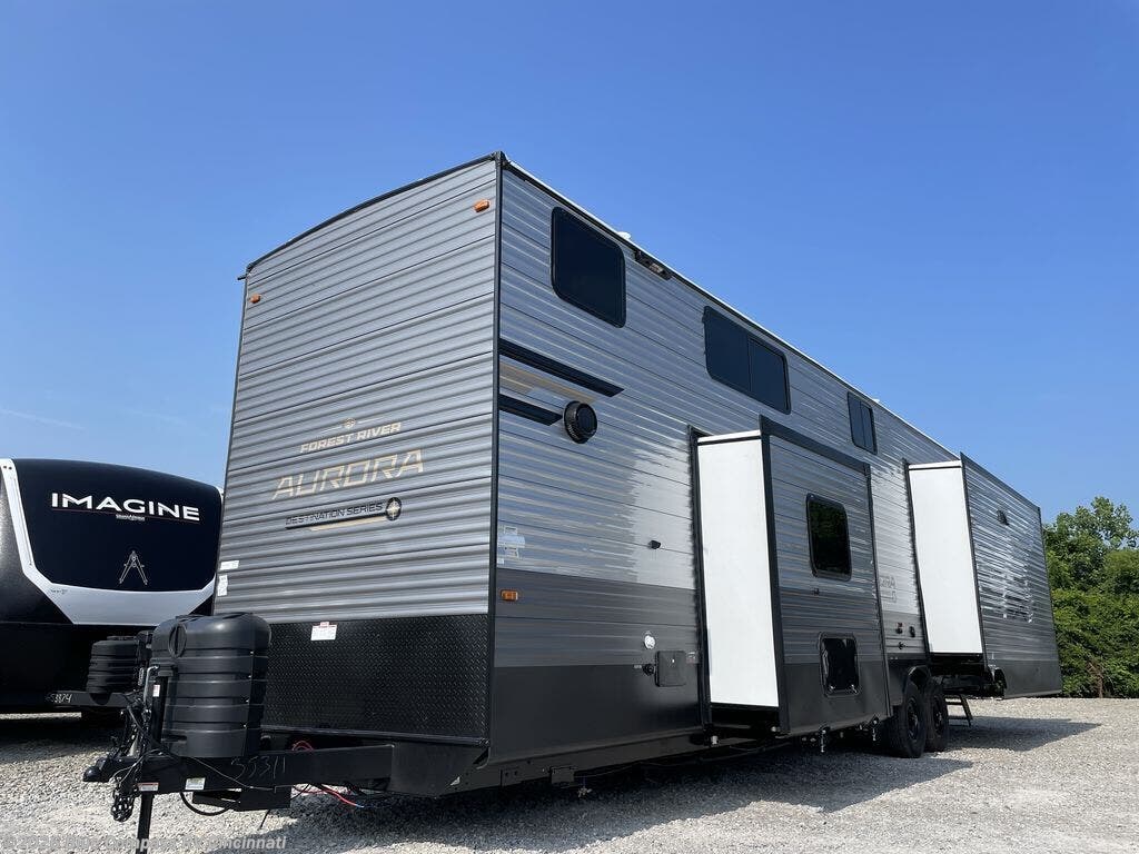 2026 Forest River Aurora 43CONDO - New Destination Trailer For Sale by Blue Compass RV Cincinnati in Cincinnati, Ohio features Slideout