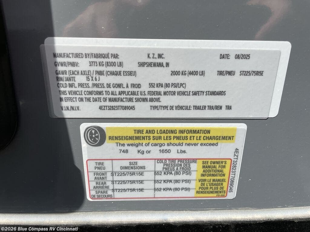 2026 Stratus SR281VBH by Venture RV from Blue Compass RV Cincinnati in Cincinnati, Ohio