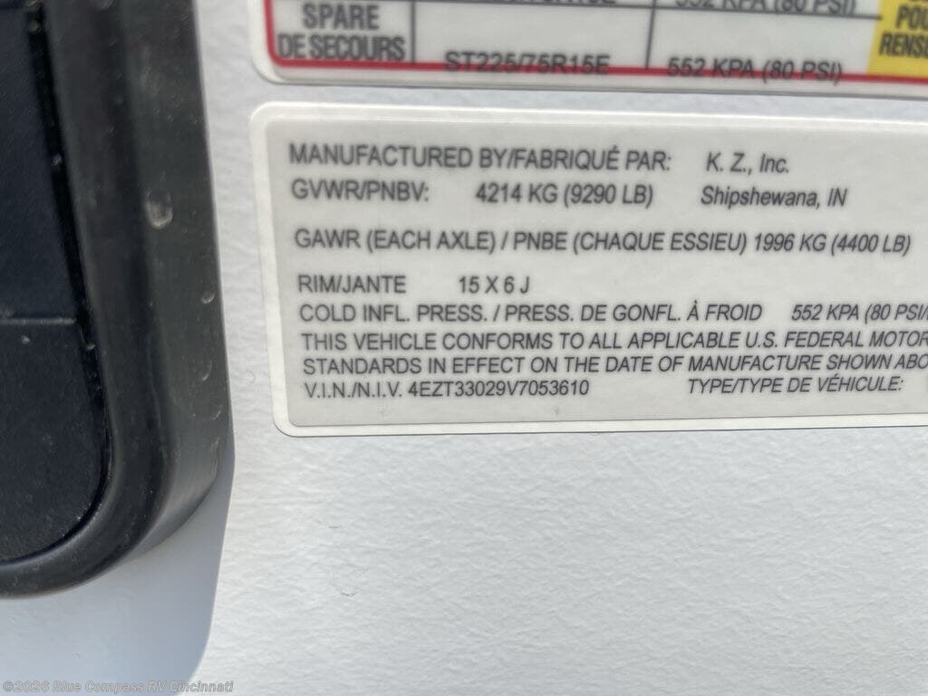 New 2027 Venture RV Stratus SR291VQB available in Cincinnati, Ohio