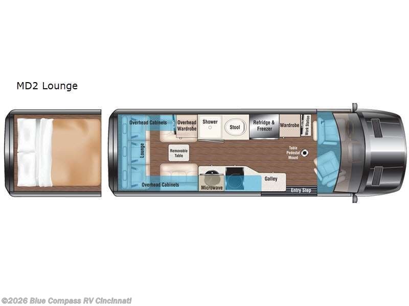 2021 Midwest Weekender MD2-Lounge - Used Class B For Sale by Blue Compass RV Cincinnati in Cincinnati, Ohio