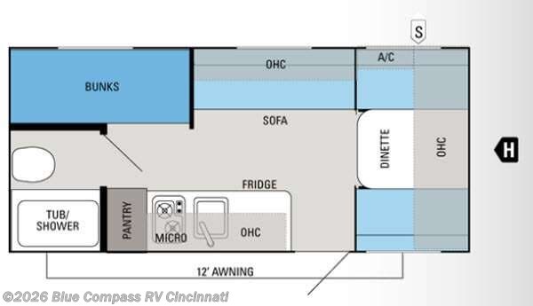2014 Jayco Jay Flight Swift SLX 184BH - Used Travel Trailer For Sale by Blue Compass RV Cincinnati in Cincinnati, Ohio