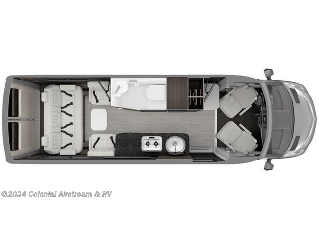 2020 Airstream Interstate Grand Tour EXT floorplan image