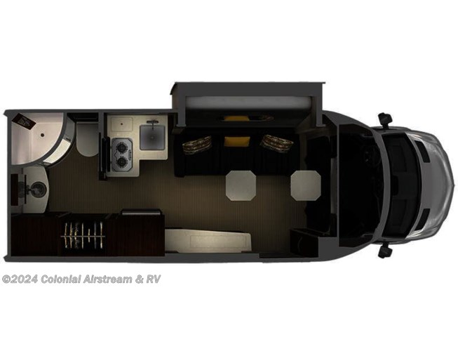 2020 Airstream Atlas 24MS Murphy Suite floorplan image