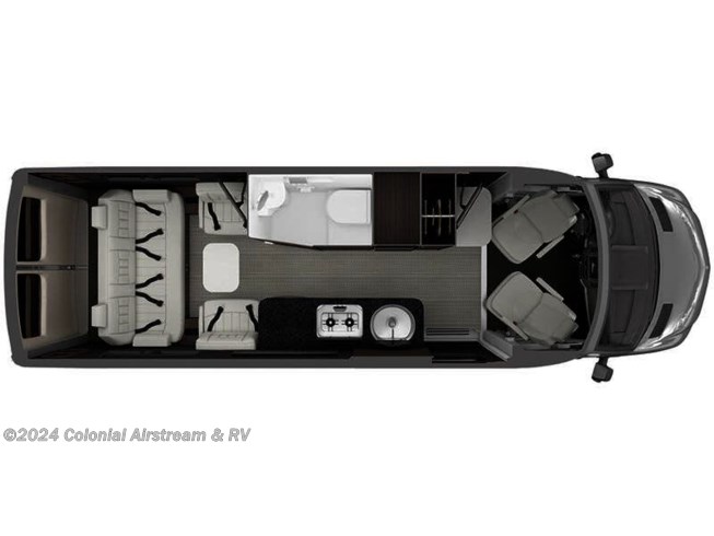 2022 Airstream Interstate Grand Tour EXT 4x4 floorplan image