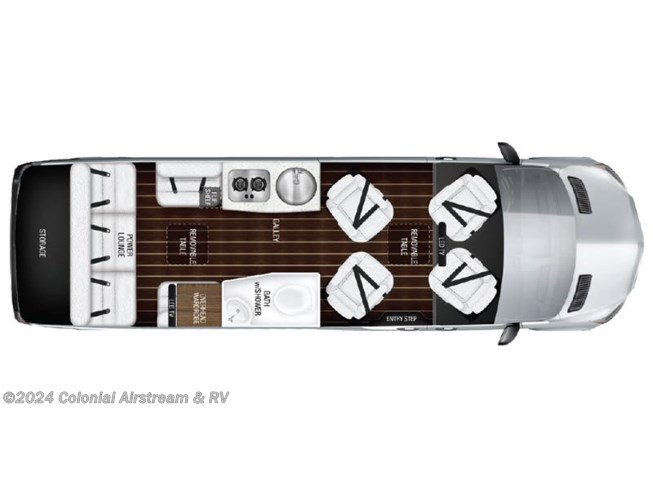 2017 Airstream Interstate Lounge EXT floorplan image