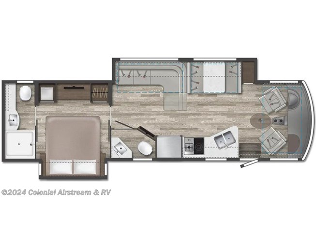 2023 Winnebago Adventurer 35F floorplan image