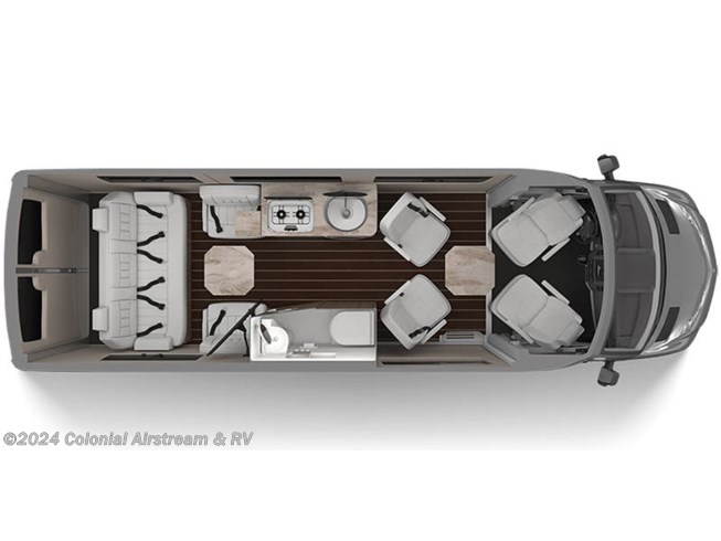 2019 Airstream Interstate Lounge EXT floorplan image