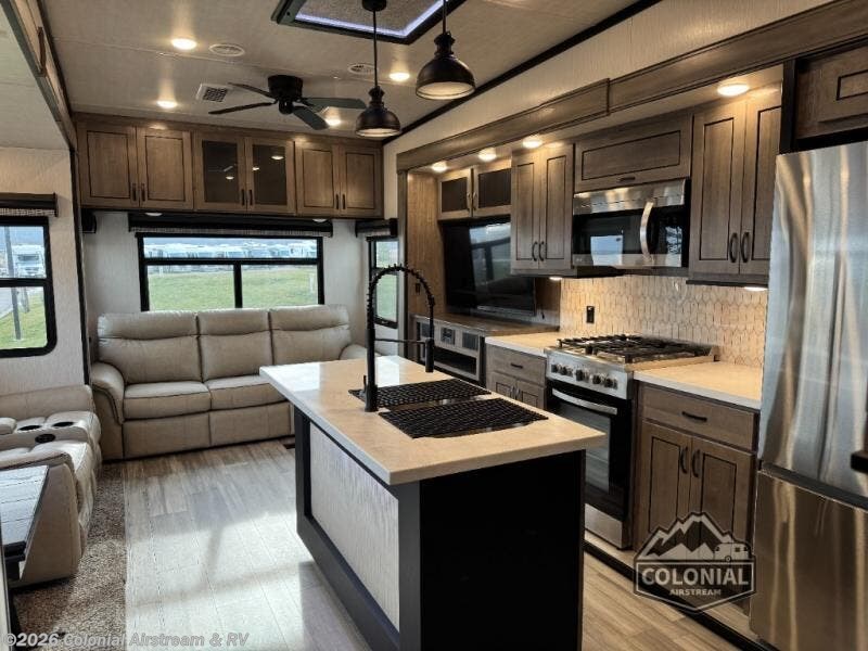 2022 Forest River Cedar Creek 311RL - Used Fifth Wheel For Sale by Colonial Airstream & RV in Millstone Township, New Jersey features Slideout