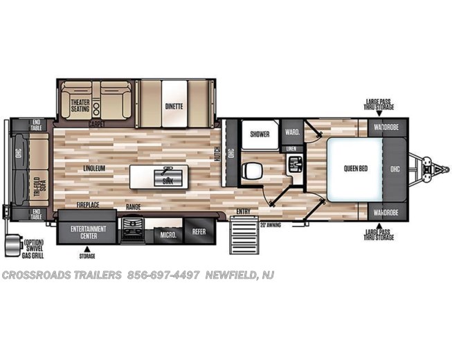 85621 2020 Forest River Salem Hemisphere Glx 273rl Travel Trailer For Sale In Newfield Nj
