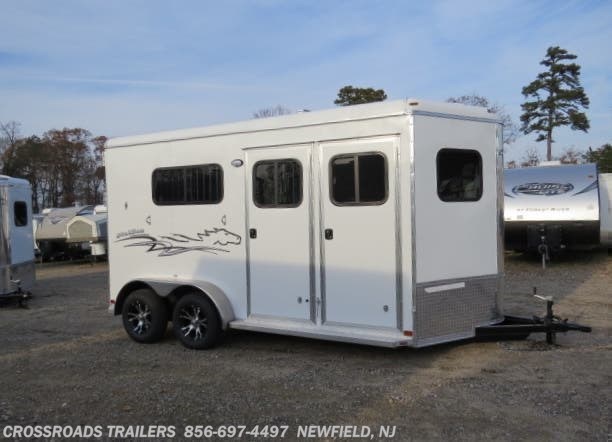 4700 2021 Homesteader Stallion 2 Horse Warmblood W Dr 214fb Horse Trailer For Sale In Newfield Nj