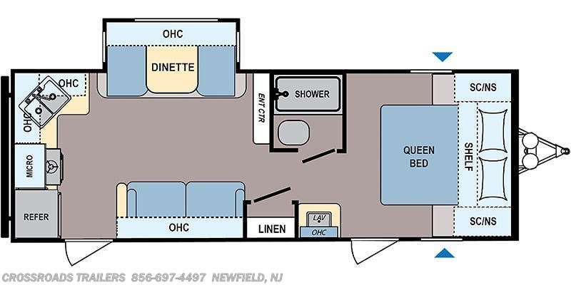 1028 - 2019 Dutchmen Coleman Light 2435RK Travel Trailer for  Img#6 1028 - 2019 Dutchmen Coleman Light 2435RK Travel Trailer for