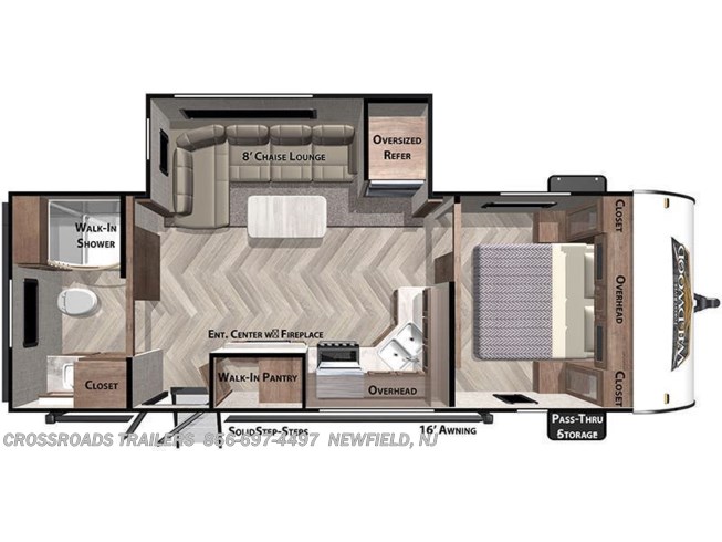 27547 2021 Forest River Salem 22rbs Travel Trailer For Sale In Newfield Nj
