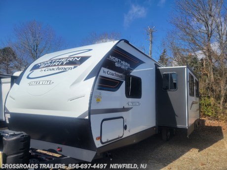 &lt;p style=&quot;box-sizing: border-box; margin: 0px 0px 10px; font-family: Muli, sans-serif; font-size: 16px;&quot;&gt;&lt;span style=&quot;box-sizing: border-box; font-weight: bold;&quot;&gt;Coachmen Spirit Ultra Lite travel trailer 2963BH highlights:&lt;/span&gt;&lt;/p&gt;
&lt;ul style=&quot;box-sizing: border-box; margin-top: 0px; margin-bottom: 10px; font-family: Muli, sans-serif; font-size: 16px;&quot;&gt;
&lt;li style=&quot;box-sizing: border-box;&quot;&gt;Dual Entry&lt;/li&gt;
&lt;li style=&quot;box-sizing: border-box;&quot;&gt;Double-Size Bunks&lt;/li&gt;
&lt;li style=&quot;box-sizing: border-box;&quot;&gt;U-Shaped Dinette&lt;/li&gt;
&lt;li style=&quot;box-sizing: border-box;&quot;&gt;Outdoor Kitchen&lt;/li&gt;
&lt;li style=&quot;box-sizing: border-box;&quot;&gt;Pet Center&lt;/li&gt;
&lt;li style=&quot;box-sizing: border-box;&quot;&gt;Exterior Dog Leash Clip&lt;/li&gt;
&lt;li style=&quot;box-sizing: border-box;&quot;&gt;Camping Simplified Package&lt;/li&gt;
&lt;li style=&quot;box-sizing: border-box;&quot;&gt;Customer Convenience Package&lt;/li&gt;
&lt;/ul&gt;
&lt;p style=&quot;box-sizing: border-box; margin: 0px 0px 10px; font-family: Muli, sans-serif; font-size: 16px;&quot;&gt;&amp;nbsp;This Spirit Ultra Lite travel trailer offers you double-size bunk beds with&amp;nbsp;&lt;span style=&quot;box-sizing: border-box; font-weight: bold;&quot;&gt;two kids&#39; convenience centers,&amp;nbsp;&lt;/span&gt;a&amp;nbsp;&lt;span style=&quot;box-sizing: border-box; font-weight: bold;&quot;&gt;large slide&lt;/span&gt;&amp;nbsp;that gives you more living space, and a U-shaped dinette and&amp;nbsp;&lt;span style=&quot;box-sizing: border-box; font-weight: bold;&quot;&gt;sofa&amp;nbsp;&lt;/span&gt;that give you more sleeping space. If you flip up the lower&lt;span style=&quot;box-sizing: border-box; font-weight: bold;&quot;&gt;&amp;nbsp;&lt;/span&gt;double-size bunk&amp;nbsp;in the rear, you will find extra storage with access from the exterior so that you can bring along your bikes, folding chairs, or coolers. The dual entry doors&amp;nbsp;conveniently allow you to access the main living area or the full&amp;nbsp;bathroom&amp;nbsp;from outside so that you can get in and out without missing any of the fun. This model also includes&amp;nbsp;&lt;span style=&quot;box-sizing: border-box; font-weight: bold;&quot;&gt;Max Bed storage&lt;/span&gt;, an entry tool center, and plenty of exterior storage in the pass-through storage center.&lt;/p&gt;
&lt;p style=&quot;box-sizing: border-box; margin: 0px 0px 10px; font-family: Muli, sans-serif; font-size: 16px;&quot;&gt;&amp;nbsp;With any Coachmen Spirit Ultra Lite travel trailer, you can simplify your camping without missing any features you would want in your RV! Enjoy years of use during any season with the&amp;nbsp;&lt;span style=&quot;box-sizing: border-box; font-weight: bold;&quot;&gt;heated and enclosed underbelly&lt;/span&gt;, and feel secure in the lightweight construction of the laminated, aluminum-framed floor and sidewalls, the Azdel composite panels, the Tufflex PVC roof membrane, and the 5&quot; trusses with interior vault. Some other exterior features you will appreciate include the&amp;nbsp;&lt;span style=&quot;box-sizing: border-box; font-weight: bold;&quot;&gt;motion-activated light&lt;/span&gt;&amp;nbsp;in the pass-through storage, the fishing pole storage, and the dog leash clip. The interior offers&amp;nbsp;&lt;span style=&quot;box-sizing: border-box; font-weight: bold;&quot;&gt;lighted USB ports&lt;/span&gt;&amp;nbsp;to keep the electronics charged, an&amp;nbsp;&lt;span style=&quot;box-sizing: border-box; font-weight: bold;&quot;&gt;AM/FM Bluetooth stereo&lt;/span&gt; to listen to tunes, a laundry center to keep everything tidy, and many more storage solutions giving you more relaxation and fun adventures!&amp;nbsp; &amp;nbsp;For more information on this great travel trailer, email sales@crossroadstrailers.com or call us at 800-545-4497&lt;/p&gt;
&lt;p&gt;&amp;nbsp;&lt;/p&gt;