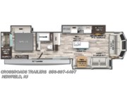 2023 Forest River Cedar Creek Cottage 40CCK floorplan image