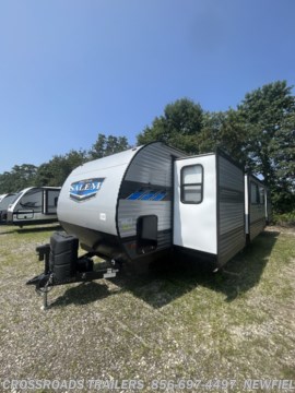 &lt;p style=&quot;text-align: center;&quot;&gt;This Salem 33TS will be the perfect fit for you and your family and will make your next camping trip a time to remember!! Coming with amazing features such as:&lt;/p&gt;
&lt;p style=&quot;text-align: center;&quot;&gt;- A bunk house&amp;nbsp;&lt;/p&gt;
&lt;p style=&quot;text-align: center;&quot;&gt;- Front bedroom with a king size bed&lt;/p&gt;
&lt;p style=&quot;text-align: center;&quot;&gt;- Trifold Sofa&lt;/p&gt;
&lt;p style=&quot;text-align: center;&quot;&gt;- Indoor and outdoor kitchen&amp;nbsp;&lt;/p&gt;
&lt;p style=&quot;text-align: center;&quot;&gt;- Seamless counter tops&lt;/p&gt;
&lt;p style=&quot;text-align: center;&quot;&gt;- Power awning with adjustable legs&amp;nbsp;&lt;/p&gt;
&lt;p style=&quot;text-align: center;&quot;&gt;- Power tongue jack with led lights&amp;nbsp;&lt;/p&gt;
&lt;p style=&quot;text-align: center;&quot;&gt;Along with many many more!! For more information give us a call at 856-697-4497&lt;/p&gt;
&lt;p style=&quot;text-align: center;&quot;&gt;or email us at sales@crossroadstrailer.com&lt;/p&gt;
&lt;p style=&quot;text-align: center;&quot;&gt;&amp;nbsp;&lt;/p&gt;